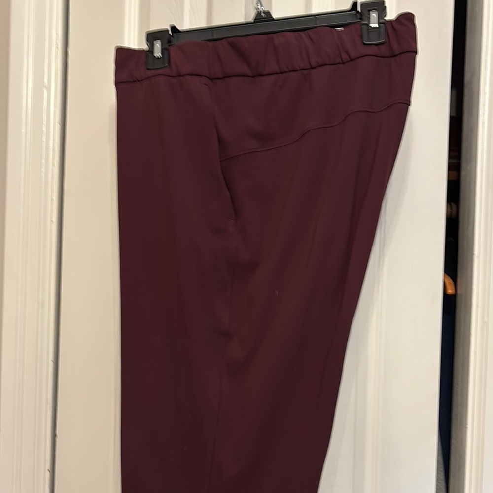 Lululemon Athletica Red Straight Leg Pants